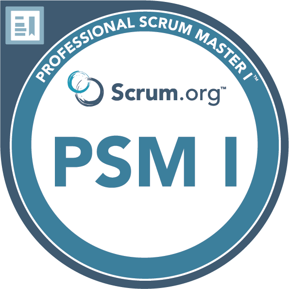 PSM I Certification Badge